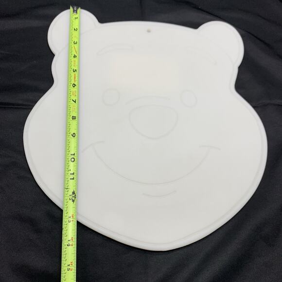 Winnie The Pooh Cutting Board White Polyethylene 12.5"x14.5" Reversible USA - Picture 5 of 9